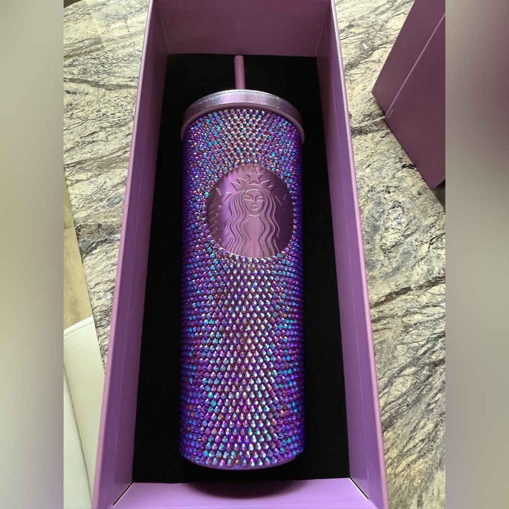 New 2025 Starbucks Rhinestone Philippines Studded Tumbler